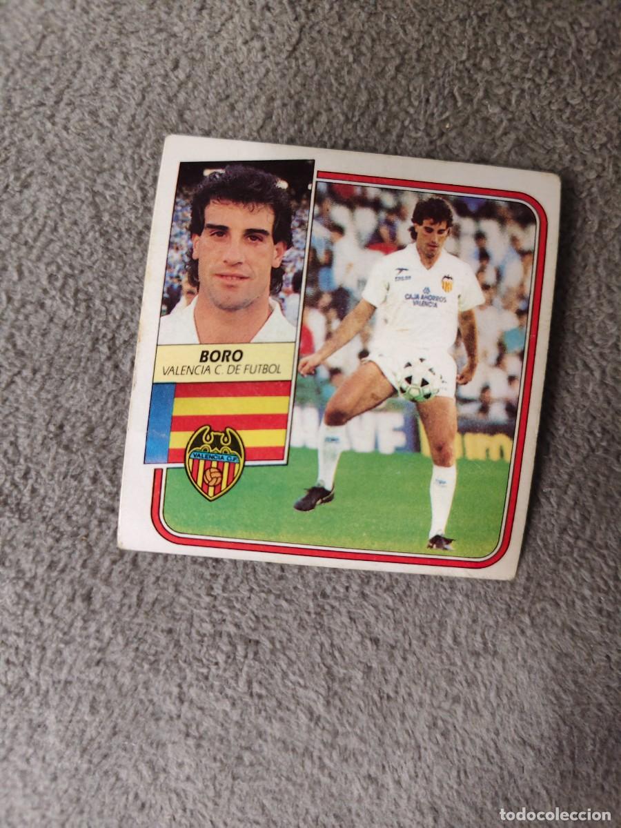 Cromos de f&uacute;tbol: EDICIONES ESTE 89 90 BORO VALENCIA C.F. 1989 1990 DESPEGADO RECUPERADO ALBUM AAQ