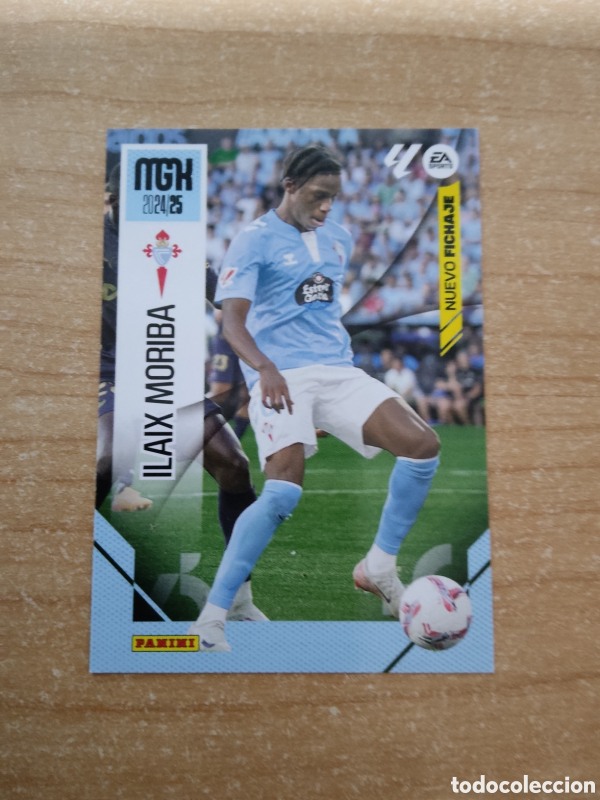 Cromos de f&uacute;tbol: 465 ILAIX MORIBA NUEVO FICHAJE CELTA VIGO MEGACRACKS 2024 2025