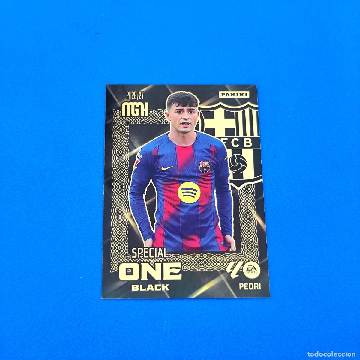 Fu&szlig;ball-Sticker: Megacracks 2026 2027 / 26 27 Special One Black Pedri Barcelona
