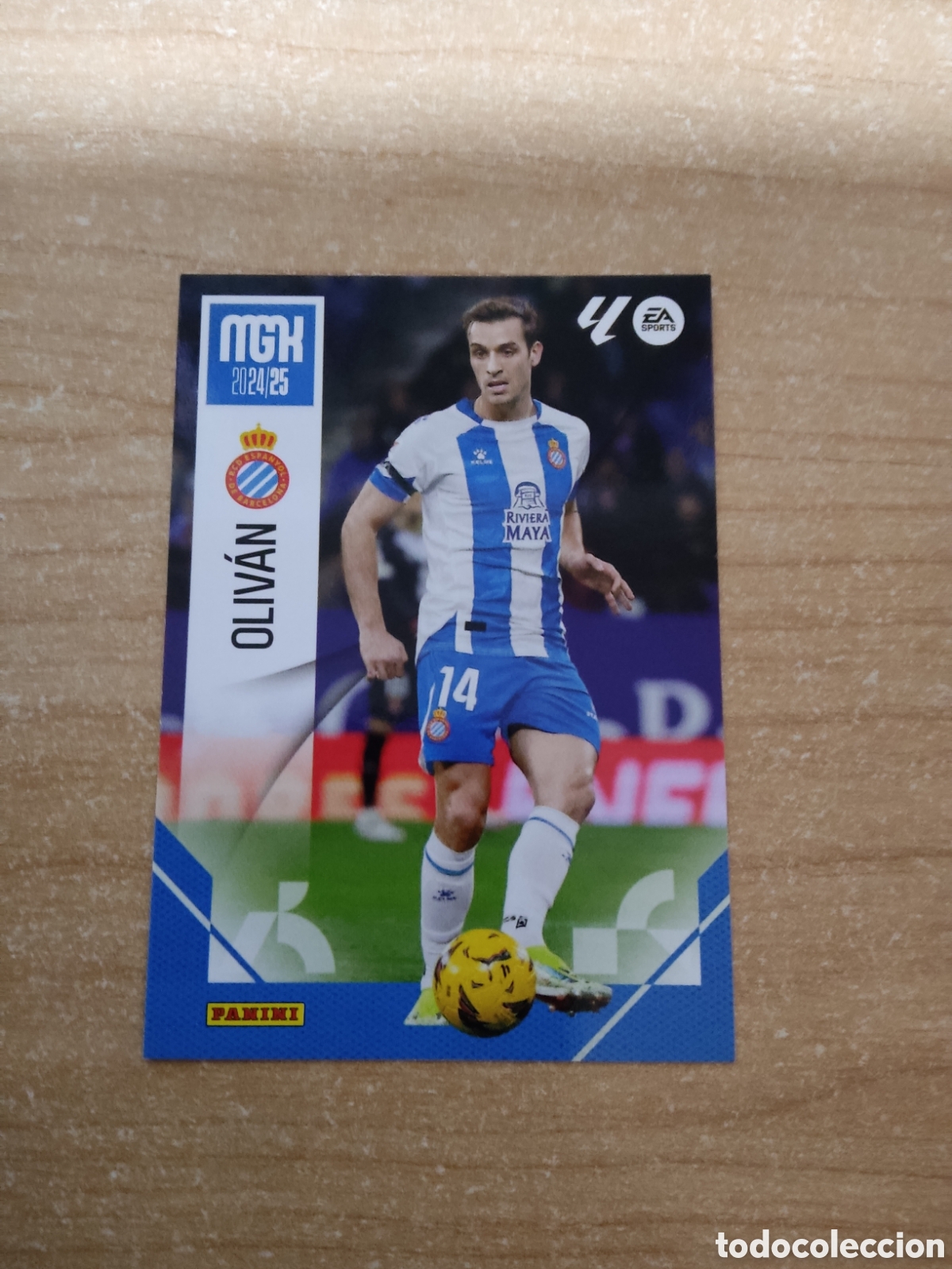 Cromos de f&uacute;tbol: 134 OLIVAN ESPANYOL MEGACRACKS 2024 2025