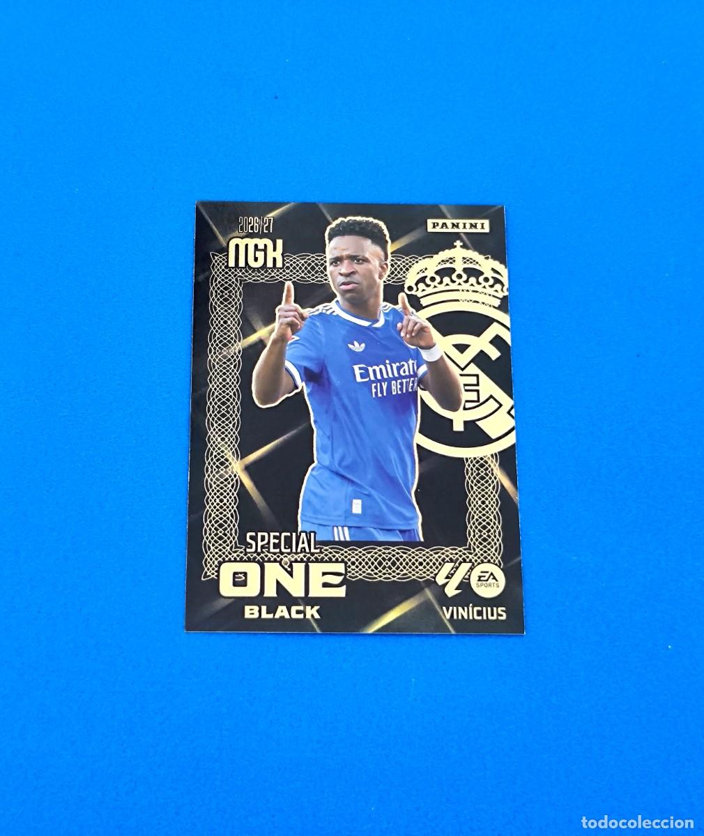 Fu&szlig;ball-Sticker: Megacracks 2026 2027 / 26 27 Special One Black Vinicius Real Madrid