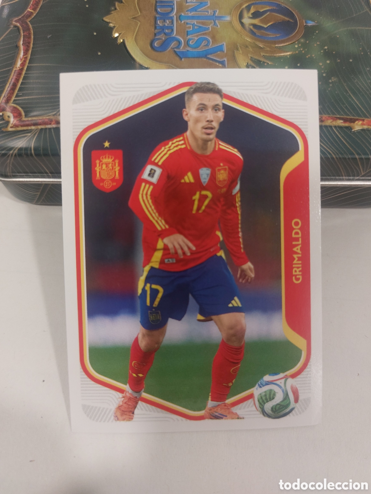 Cromos de f&uacute;tbol: 29 GRIMALDO PANINI SELECCION ESPA&Ntilde;OLA ESPA&Ntilde;A SPAIN CARREFOUR 26 2026