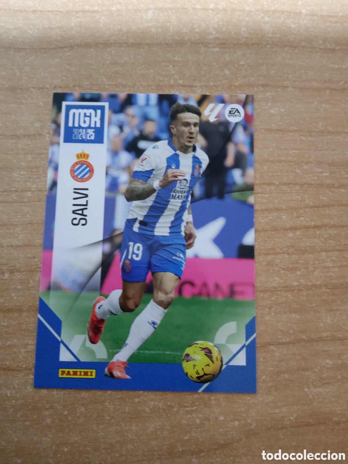 Cromos de f&uacute;tbol: 141 SALVI ESPANYOL MEGACRACKS 2024 2025