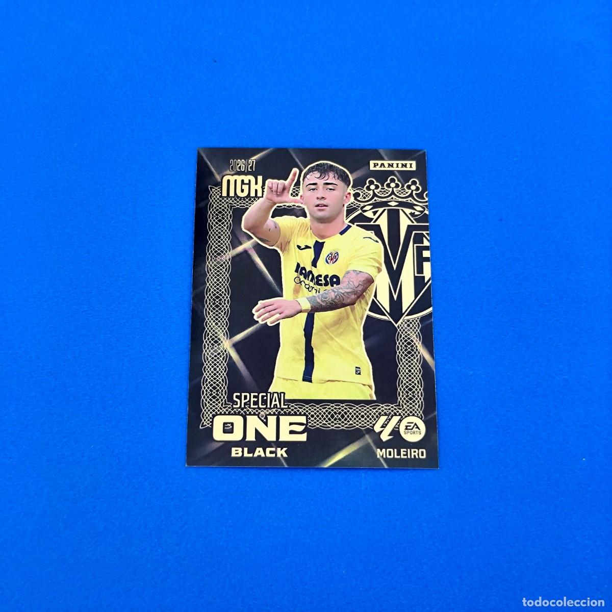 Fu&szlig;ball-Sticker: Megacracks 2026 2027 / 26 27 Special One Black Moleiro Villarreal