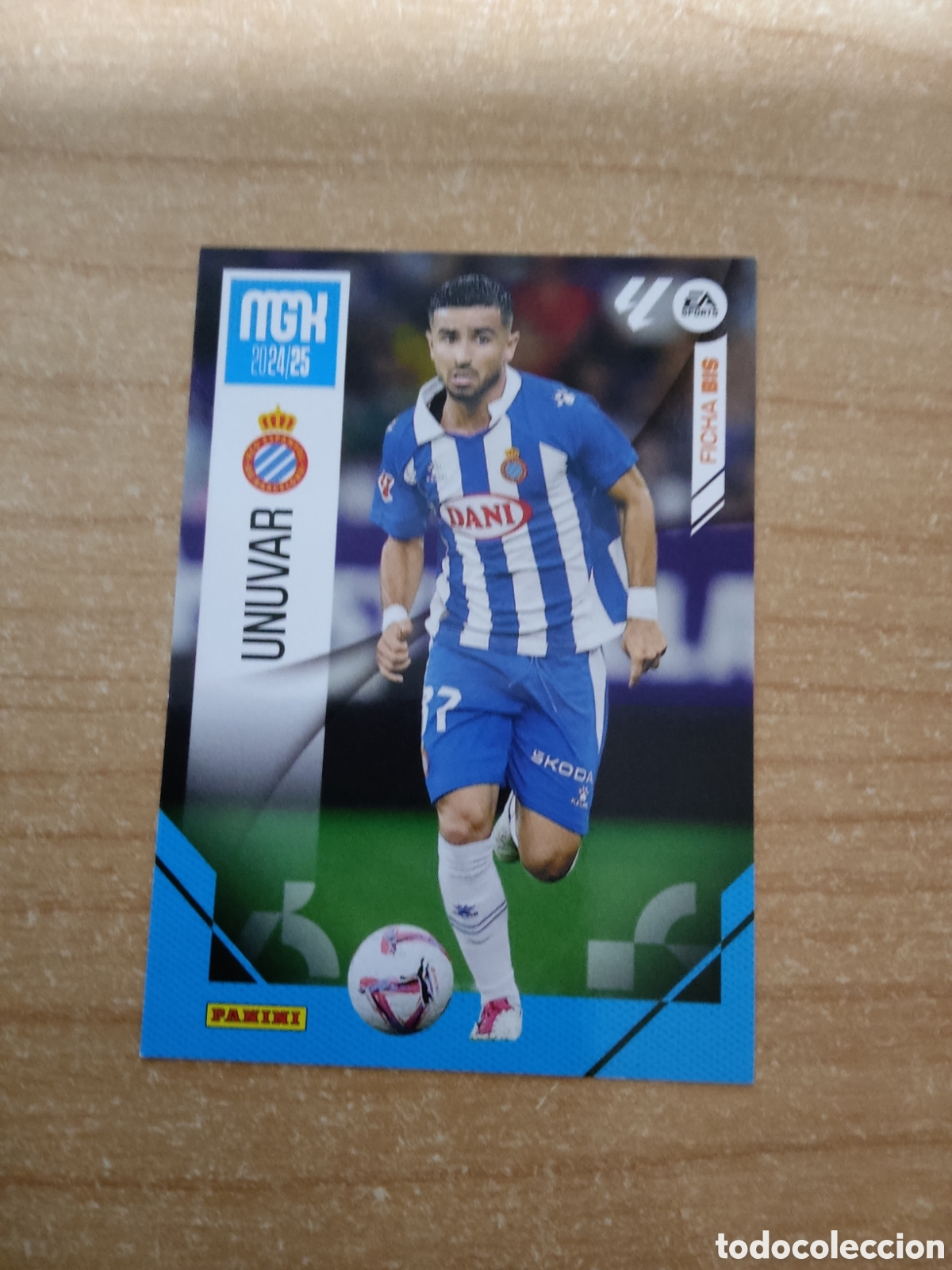 Cromos de f&uacute;tbol: 141 BIS UNUVAR ESPANYOL MEGACRACKS 2024 2025
