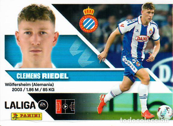 Cromos de f&uacute;tbol: CROMO PANINI LIGA 26 27 - N&ordm; 7 - RIEDEL - ESPANYOL