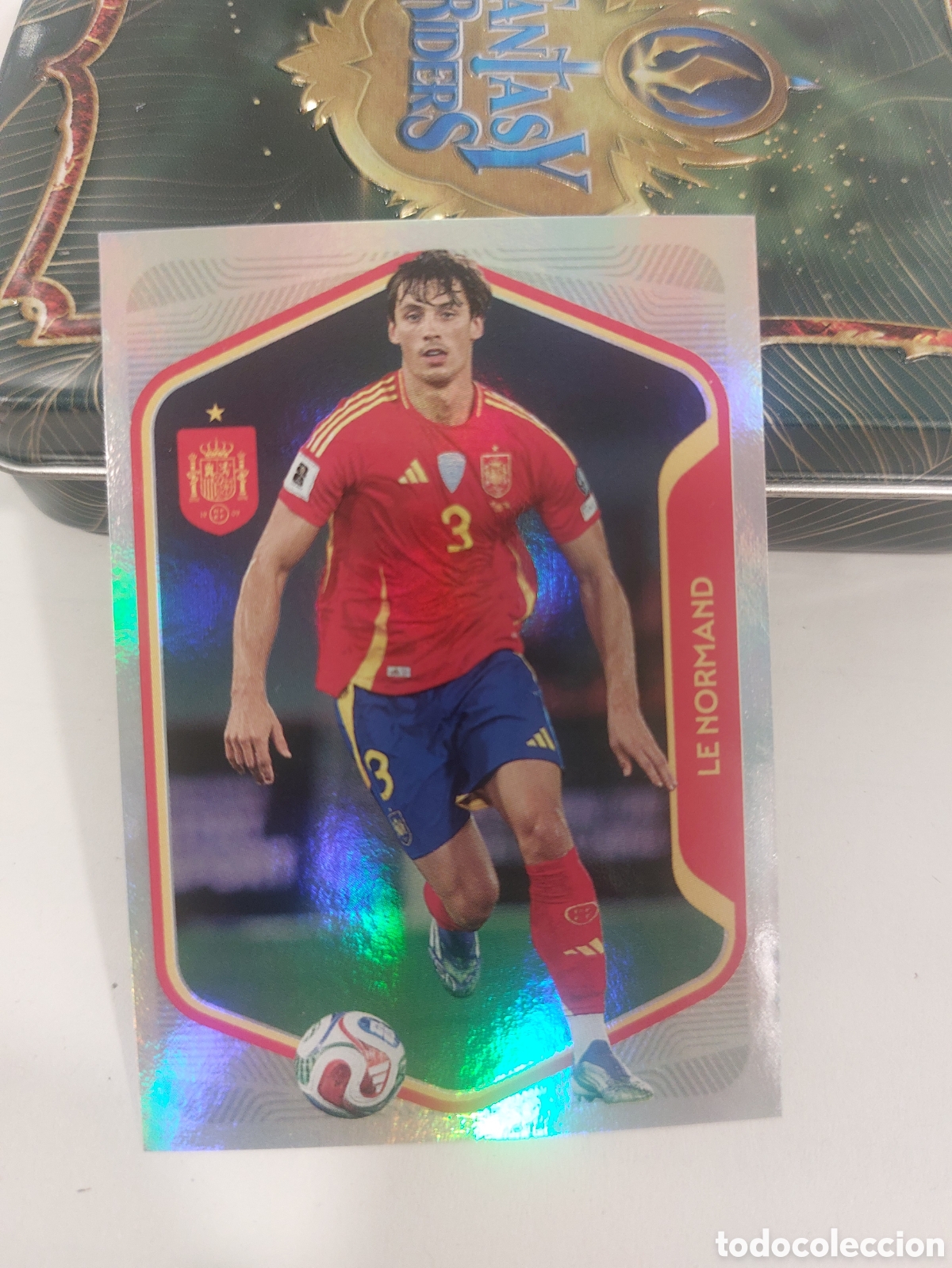Cromos de f&uacute;tbol: 26 LE NORMAND SELECCION ESPA&Ntilde;OLA ESPA&Ntilde;A MUNDIAL CARREFOUR 26 PANINI 2026
