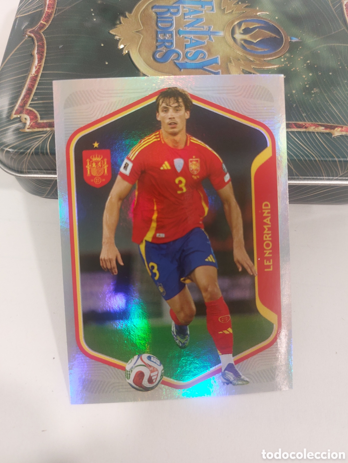 Cromos de f&uacute;tbol: 26 LE NORMAND SELECCION ESPA&Ntilde;OLA ESPA&Ntilde;A MUNDIAL CARREFOUR 26 PANINI 2026