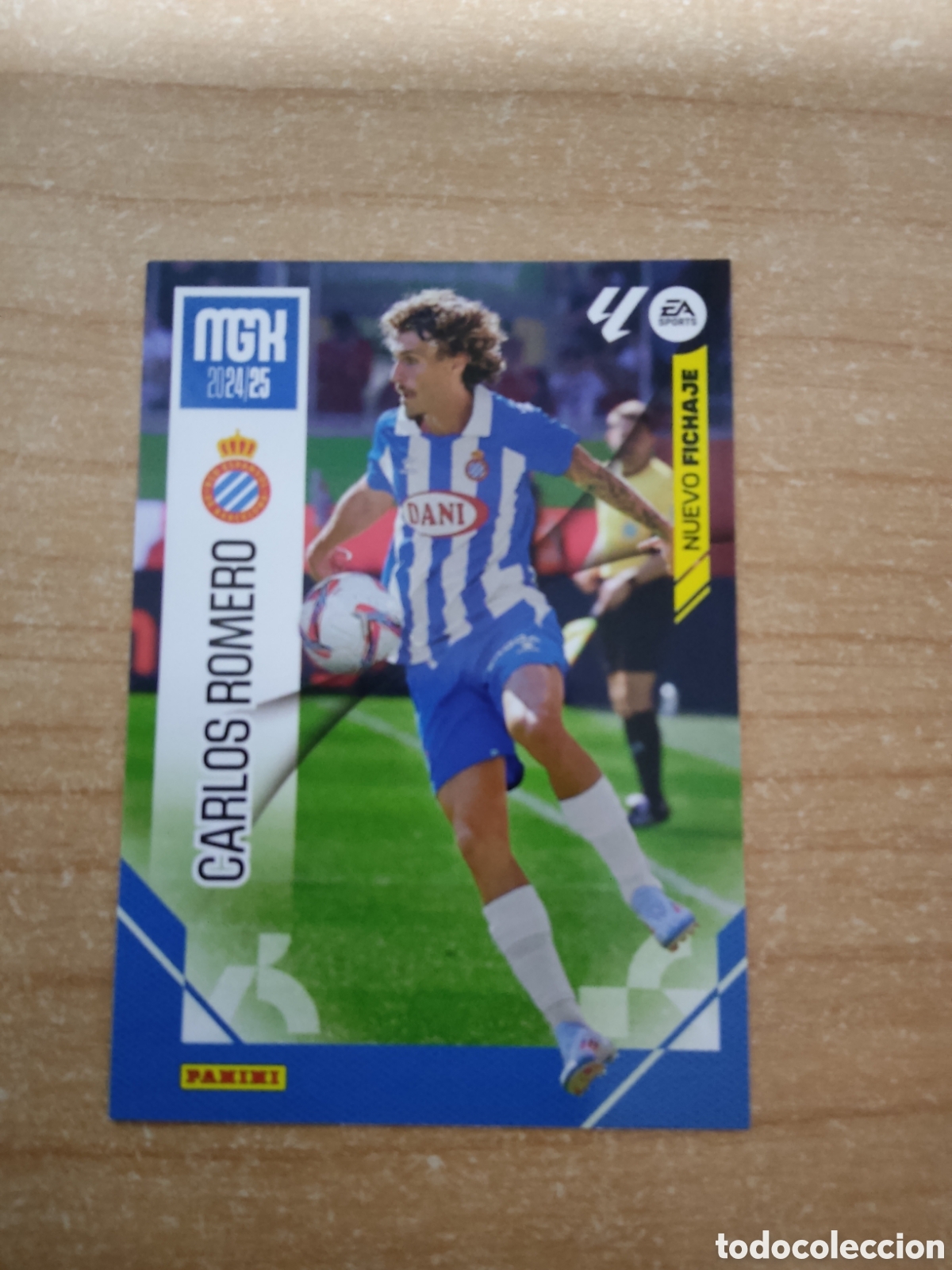 Cromos de f&uacute;tbol: 446 CARLOS ROMERO NUEVO FICHAJE ESPANYOL MEGACRACKS 2024 2025