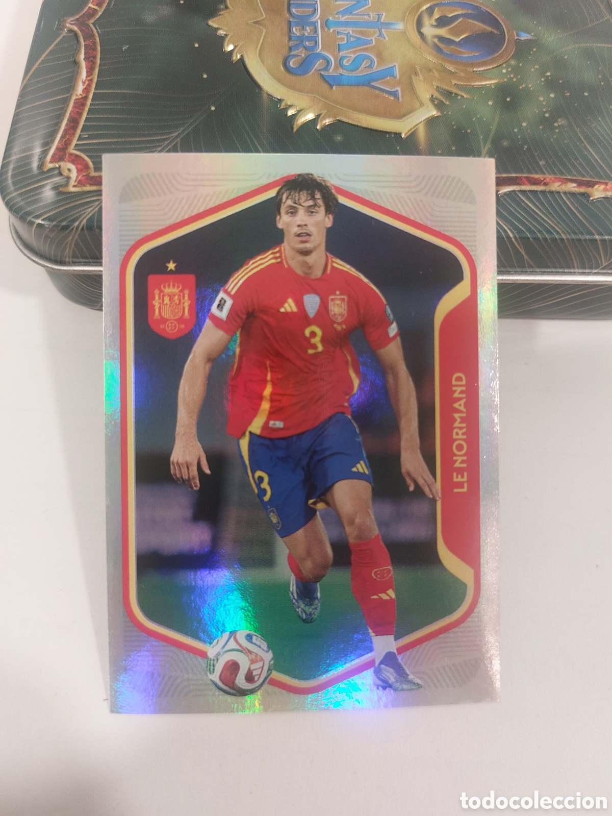 Cromos de f&uacute;tbol: 26 LE NORMAND SELECCION ESPA&Ntilde;OLA ESPA&Ntilde;A MUNDIAL CARREFOUR 26 PANINI 2026