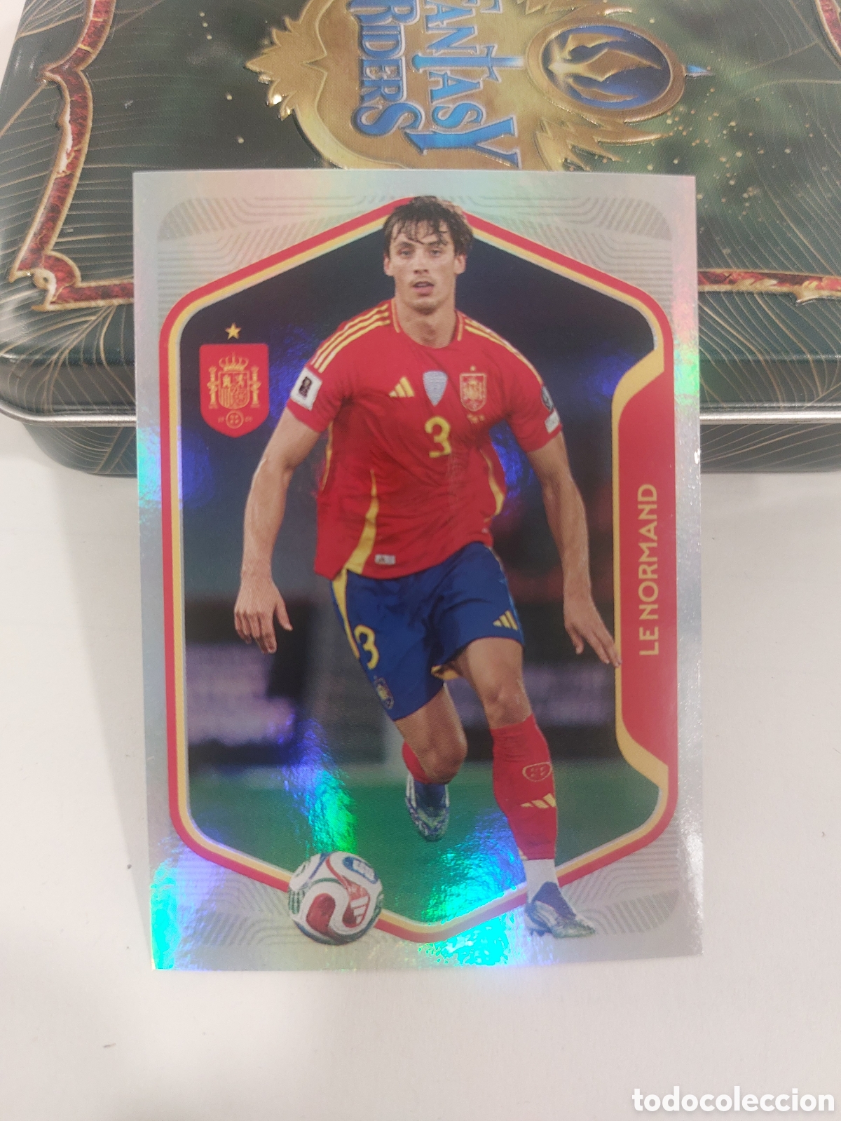 Cromos de f&uacute;tbol: 26 LE NORMAND SELECCION ESPA&Ntilde;OLA ESPA&Ntilde;A MUNDIAL CARREFOUR 26 PANINI 2026