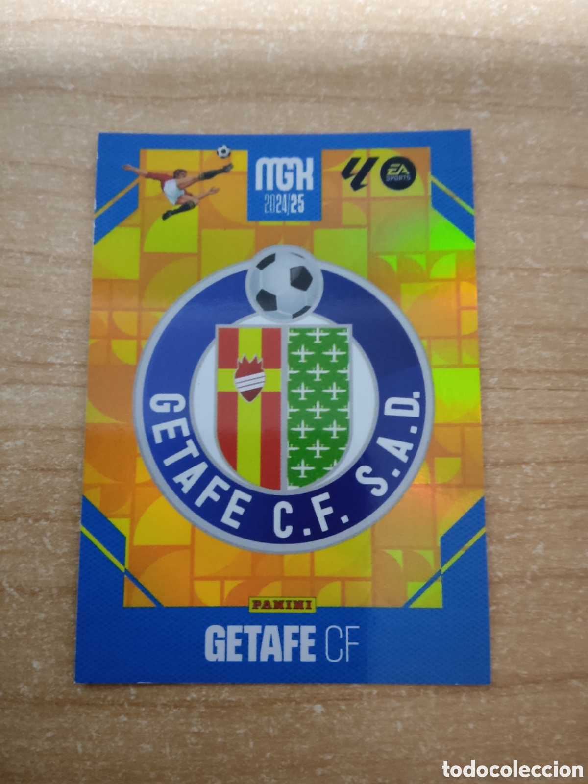 Cromos de f&uacute;tbol: 145 ESCUDO GETAFE MEGACRACKS 2024 2025