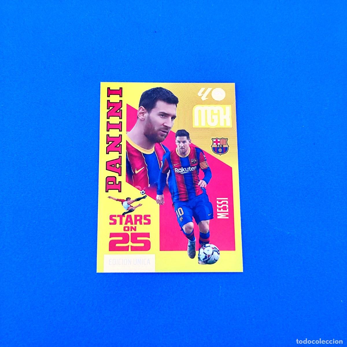 Fu&szlig;ball-Sticker: Megacracks 2026 2027 / 26 27 Messi STAR ONE 25 Edici&oacute;n &Uacute;nica Barcelona