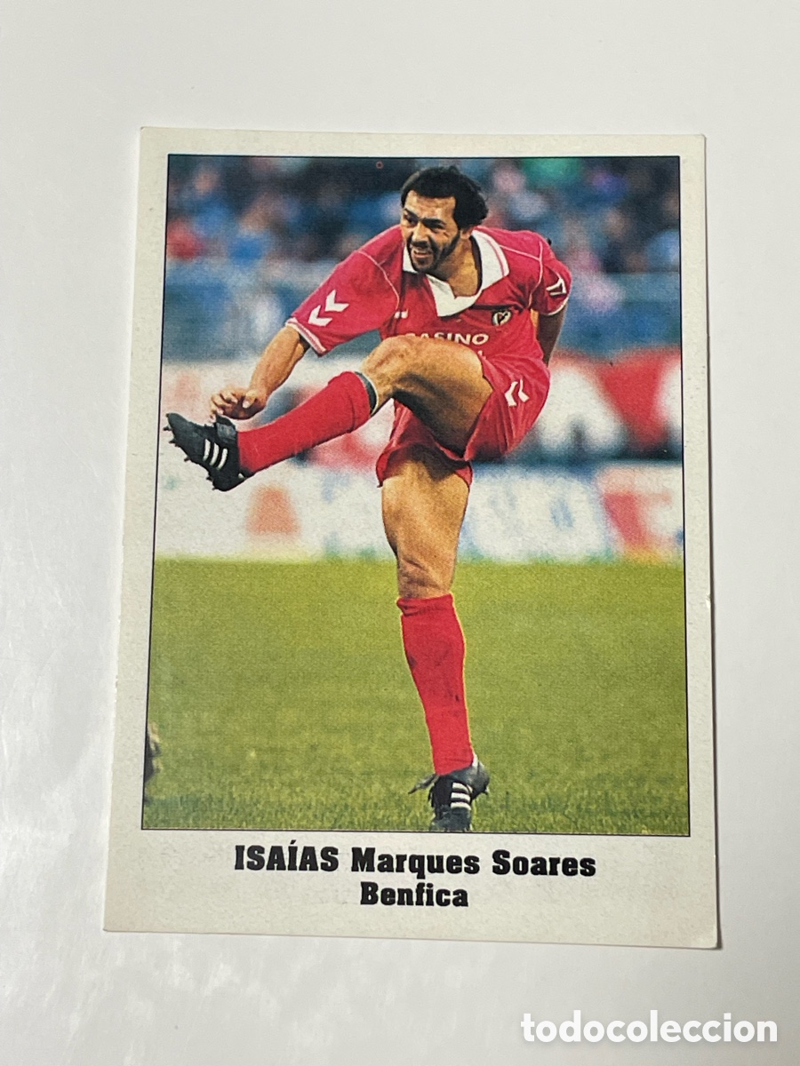 Cromos de f&uacute;tbol: Isaias Benfica SL Italy Eurocups star parade 94/95 #39