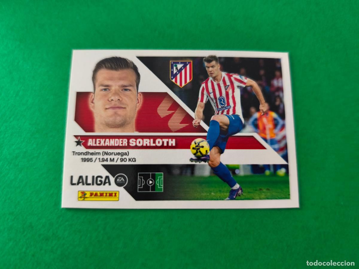 Cromos de f&uacute;tbol: CROMO FUTBOL SORLOTH ATLETICO DE MADRID SIN PEGAR N&ordm; 19 LIGA ESTE 2026-2027/26-27