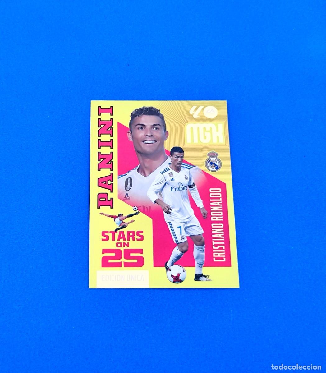 Cromos de f&uacute;tbol: Megacracks 2026 2027 / 26 27 Cristiano Ronaldo STAR ONE 25 Edici&oacute;n &Uacute;nica Real Madrid