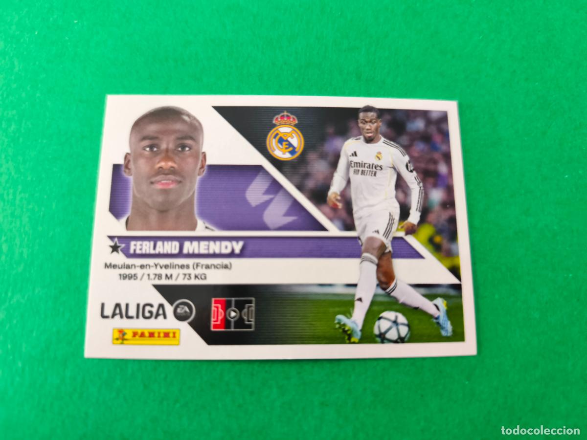 Cromos de f&uacute;tbol: CROMO FUTBOL MENDY REAL MADRID C.F. SIN PEGAR N&ordm; 10 B LIGA ESTE 2026-2027/26-27 PANINI