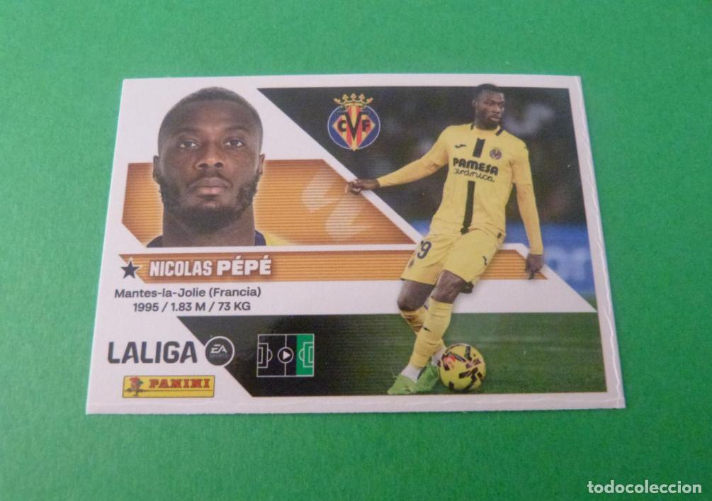 Cromos de Futebol: CROMO FUTBOL PEPE VILLARREAL C.F. SIN PEGAR N&ordm; 18 LIGA ESTE 2026-2027/26-27