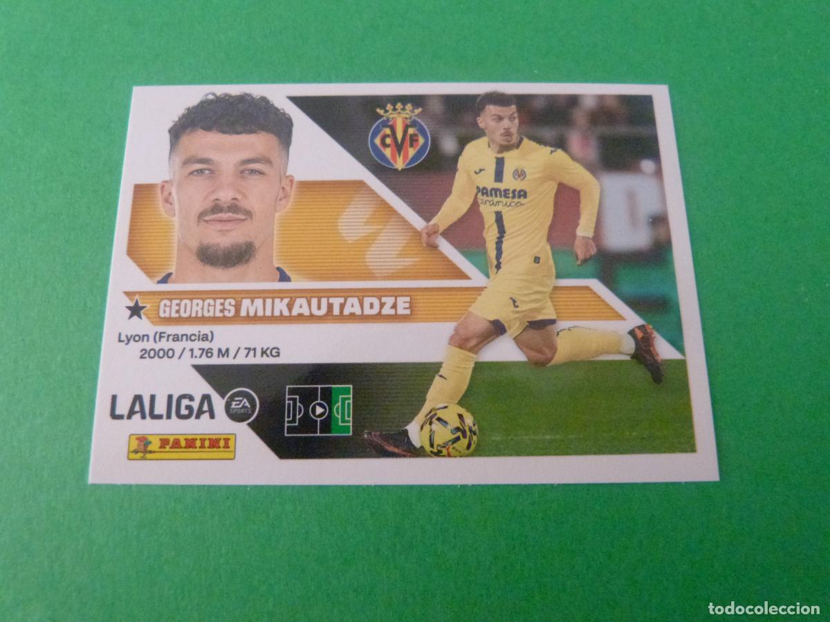 Cromos de f&uacute;tbol: CROMO FUTBOL MIKAUTADZE VILLARREAL C.F. SIN PEGAR N&ordm; 19 LIGA ESTE 2026-2027/26-27