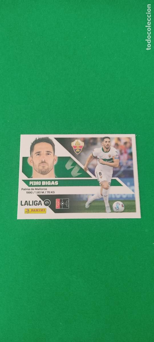 Cromos de f&uacute;tbol: CROMO FUTBOL BIGAS ELCHE C.F. SIN PEGAR N&ordm; 7 LIGA ESTE 2026-2027/26-27 PANINI