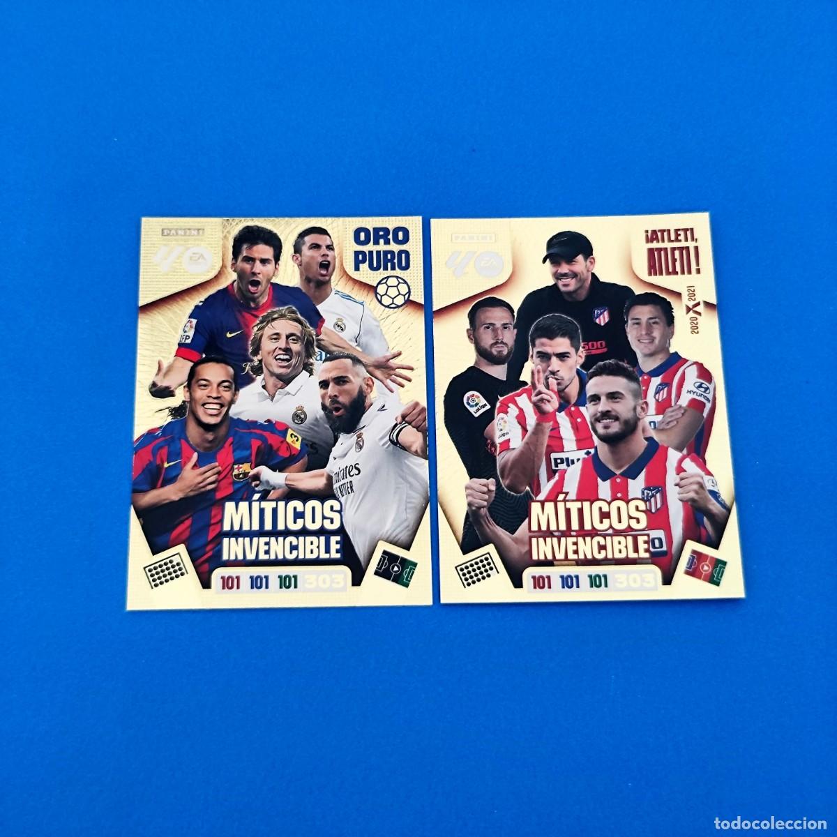Cromos de f&uacute;tbol: Adrenalyn 2025 2026 / 25 26 M&iacute;ticos Invencible Oro Puro - M&iacute;ticos Invencible Atleti, Atleti