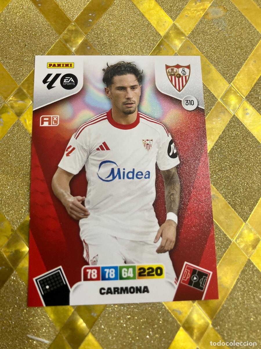 Cartes &agrave; collectionner de Football: CROMO DE FUTBOL NUMERO 310 CARMONA DEL SEVILLA ADRENALYN XL 2025 2026 PANINI !