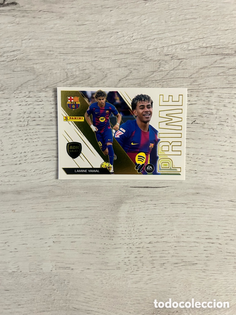 Cromos de f&uacute;tbol: Lamine Yamal 6 Barcelona Prime ADN LaLiga Liga Este 2026/27 26-27 Panini