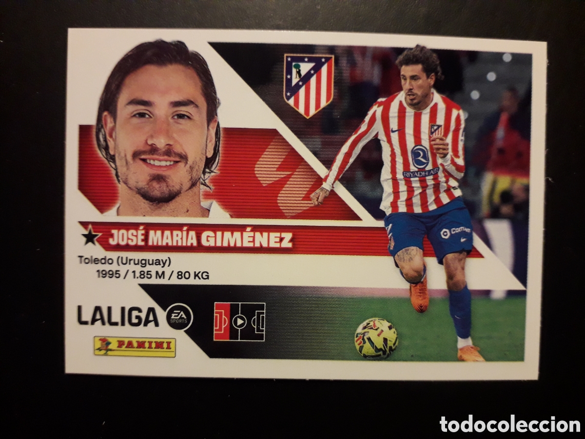 Cromos de f&uacute;tbol: GIM&Eacute;NEZ AT MADRID N&deg; 8B ED ESTE 2026 2027 26 27 SIN PEGAR PEDIDO M&Iacute;NIMO 3&euro;