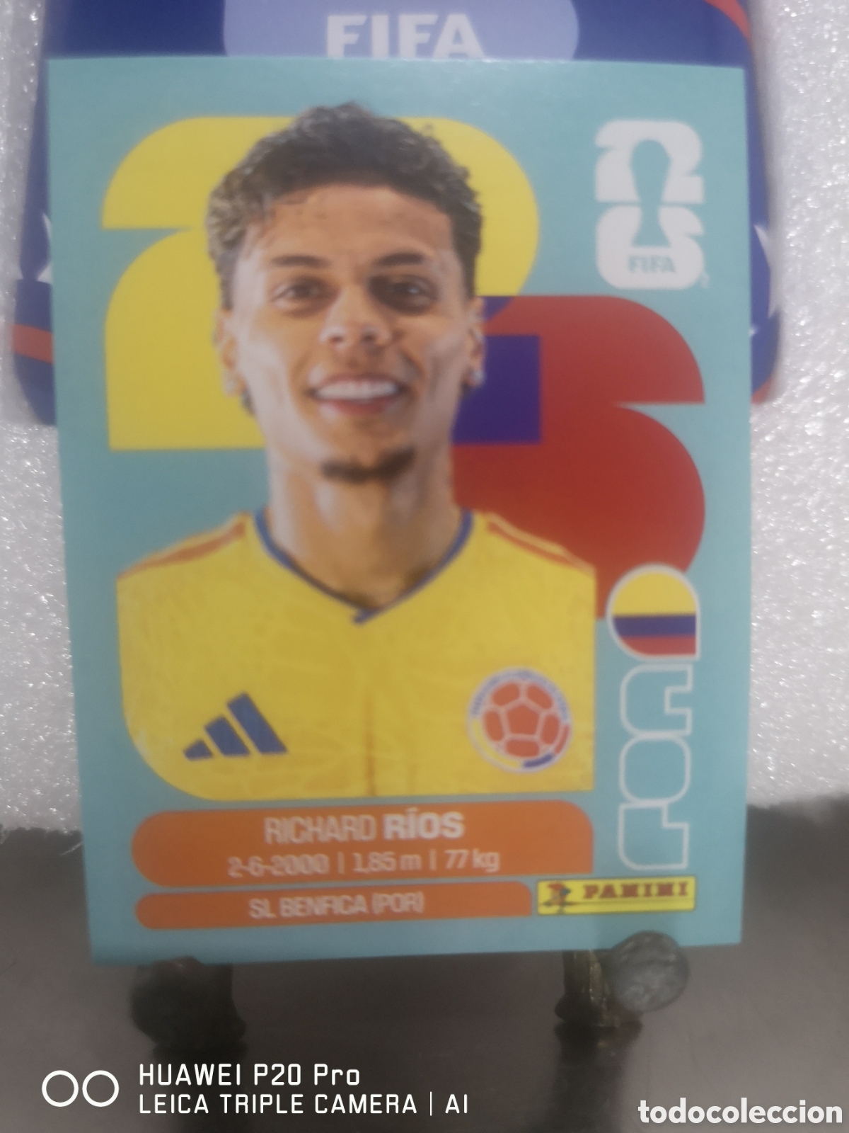 Cromos de f&uacute;tbol: FIFA WORLD CUP MUNDIAL 2026 RICHARD RIOS - COL 12