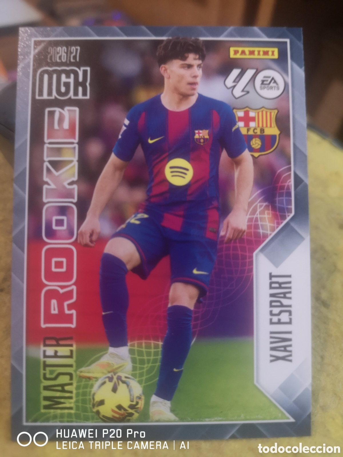 Cromos de f&uacute;tbol: MEGACRACKS 2026 27 MASTER ROOKIE XAVI ESPART - BARCELONA 422