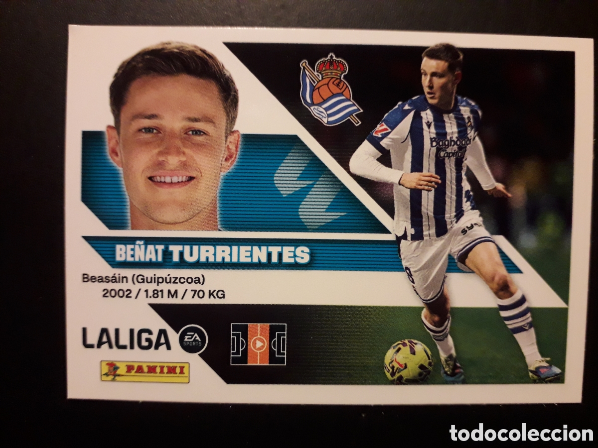 Cromos de f&uacute;tbol: TURRIENTES N&deg; 12 ED ESTE 2026 2027 26 27 SIN PEGAR PEDIDO M&Iacute;NIMO 3&euro;