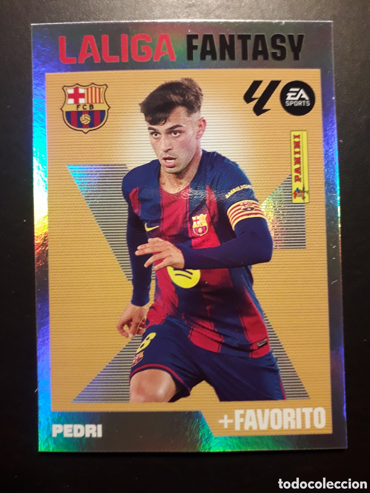 Cromos de f&uacute;tbol: PEDRI FC BARCELONA LALIGA FANTASY N&deg; 7 ED ESTE 2026 2027 26 27 SIN PEGAR PEDIDO M&Iacute;NIMO 3&euro;.