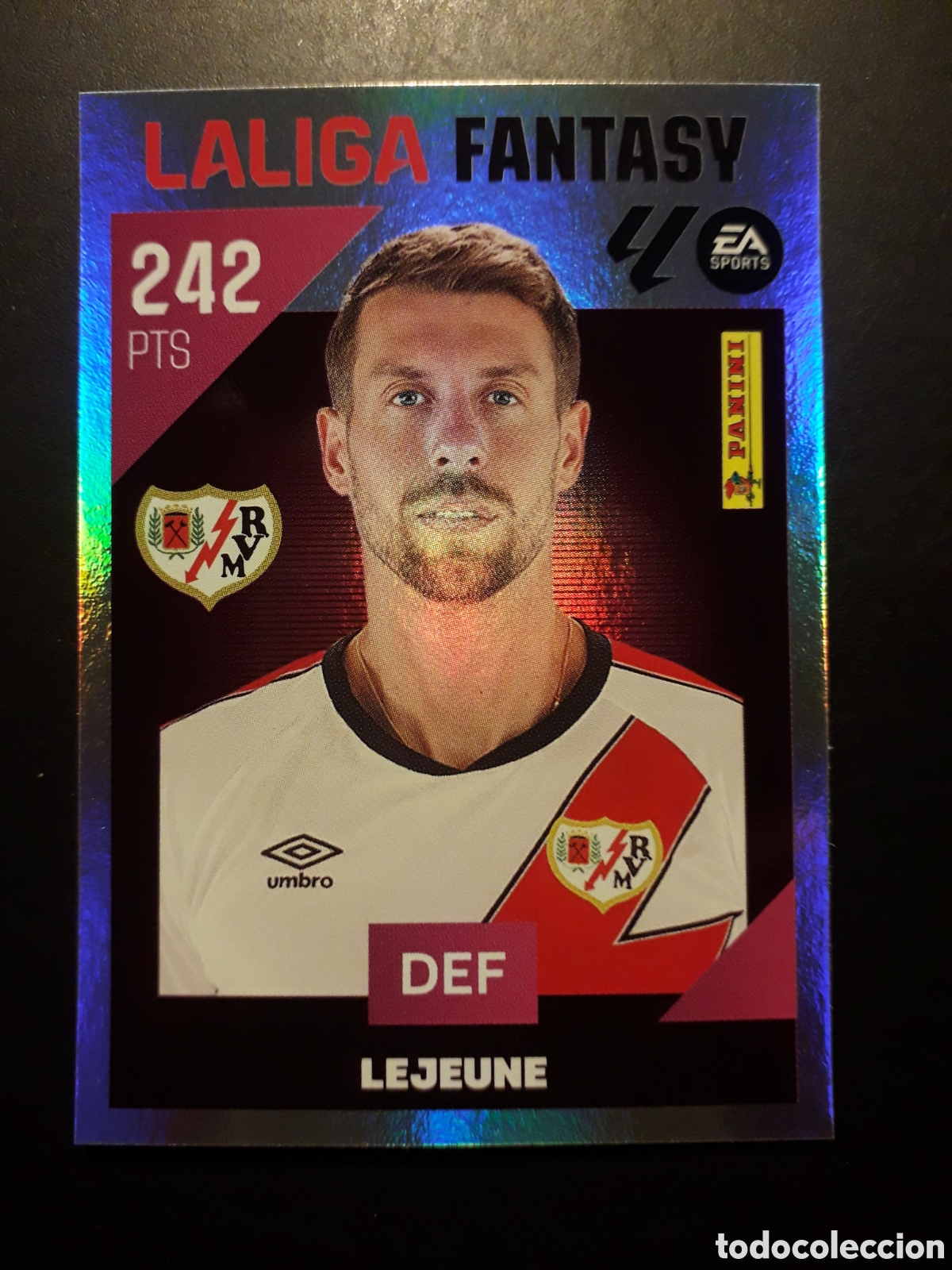 Cromos de f&uacute;tbol: LEJEUNE, RAYO VALLECANO LALIGA FANTASY N&deg; 3 ED ESTE 2026 2027 26 27 SIN PEGAR PEDIDO M&Iacute;NIMO 3&euro;