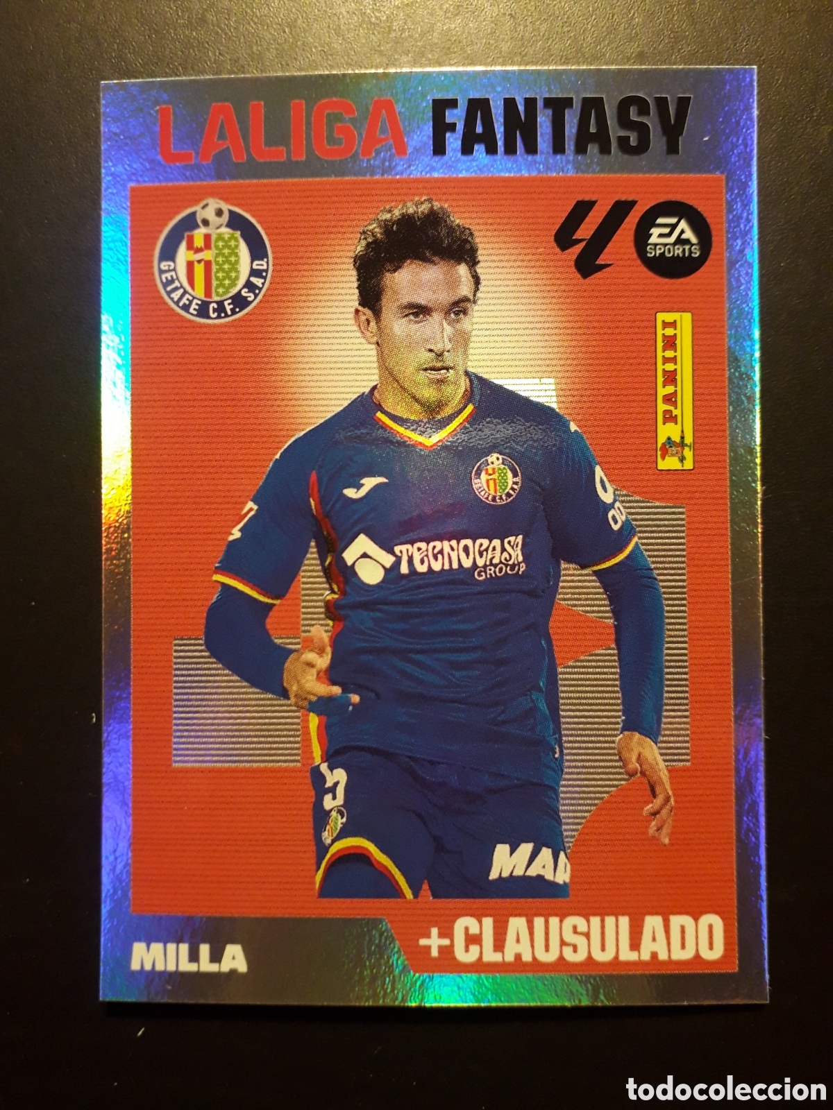 Cromos de f&uacute;tbol: MILLA, GETAFE LALIGA FANTASY N&deg; 6 ED ESTE 2026 2027 26 27 SIN PEGAR PEDIDO M&Iacute;NIMO 3&euro;