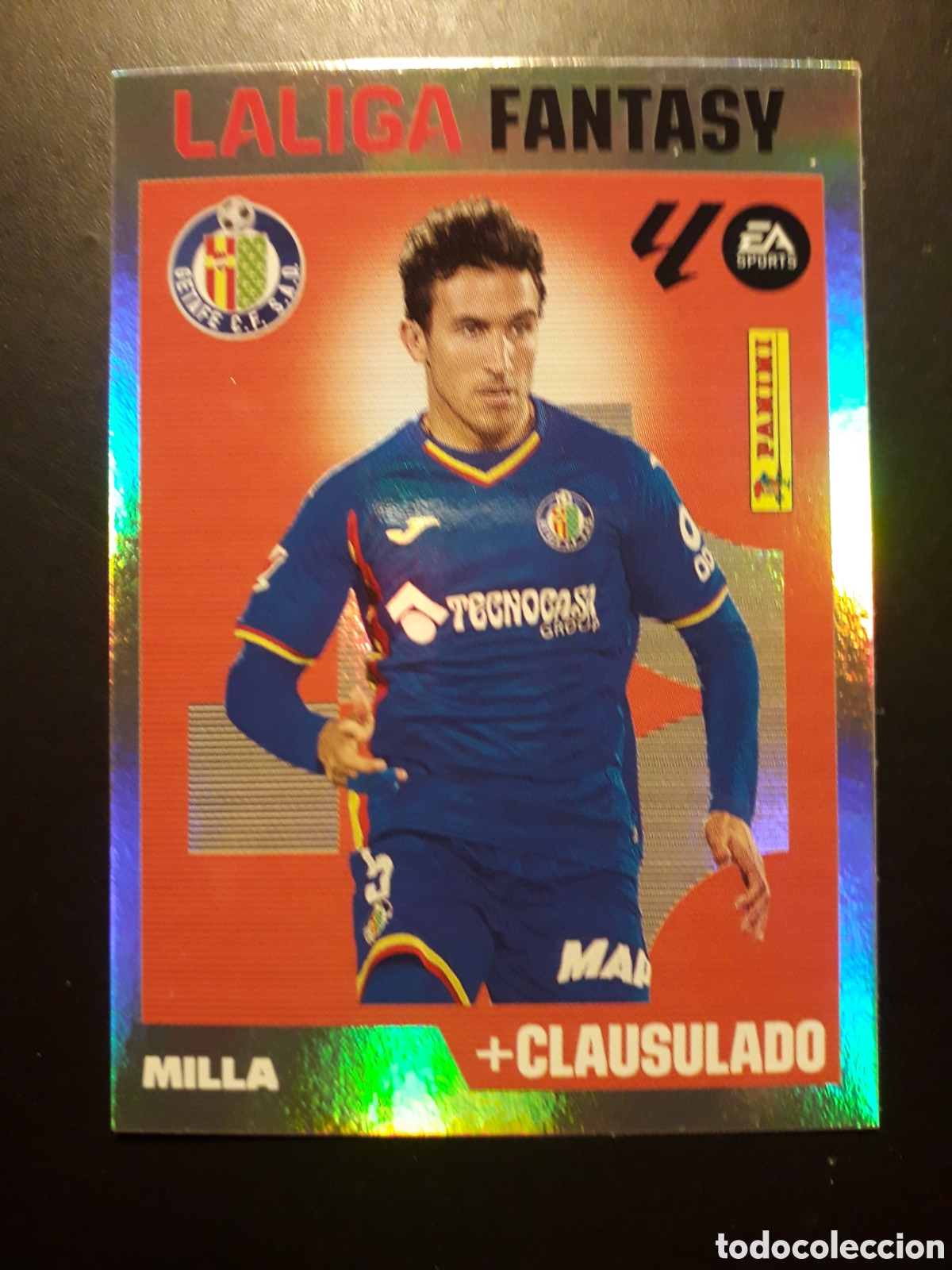 Cromos de f&uacute;tbol: MILLA, GETAFE LALIGA FANTASY N&deg; 6 ED ESTE 2026 2027 26 27 SIN PEGAR PEDIDO M&Iacute;NIMO 3&euro;