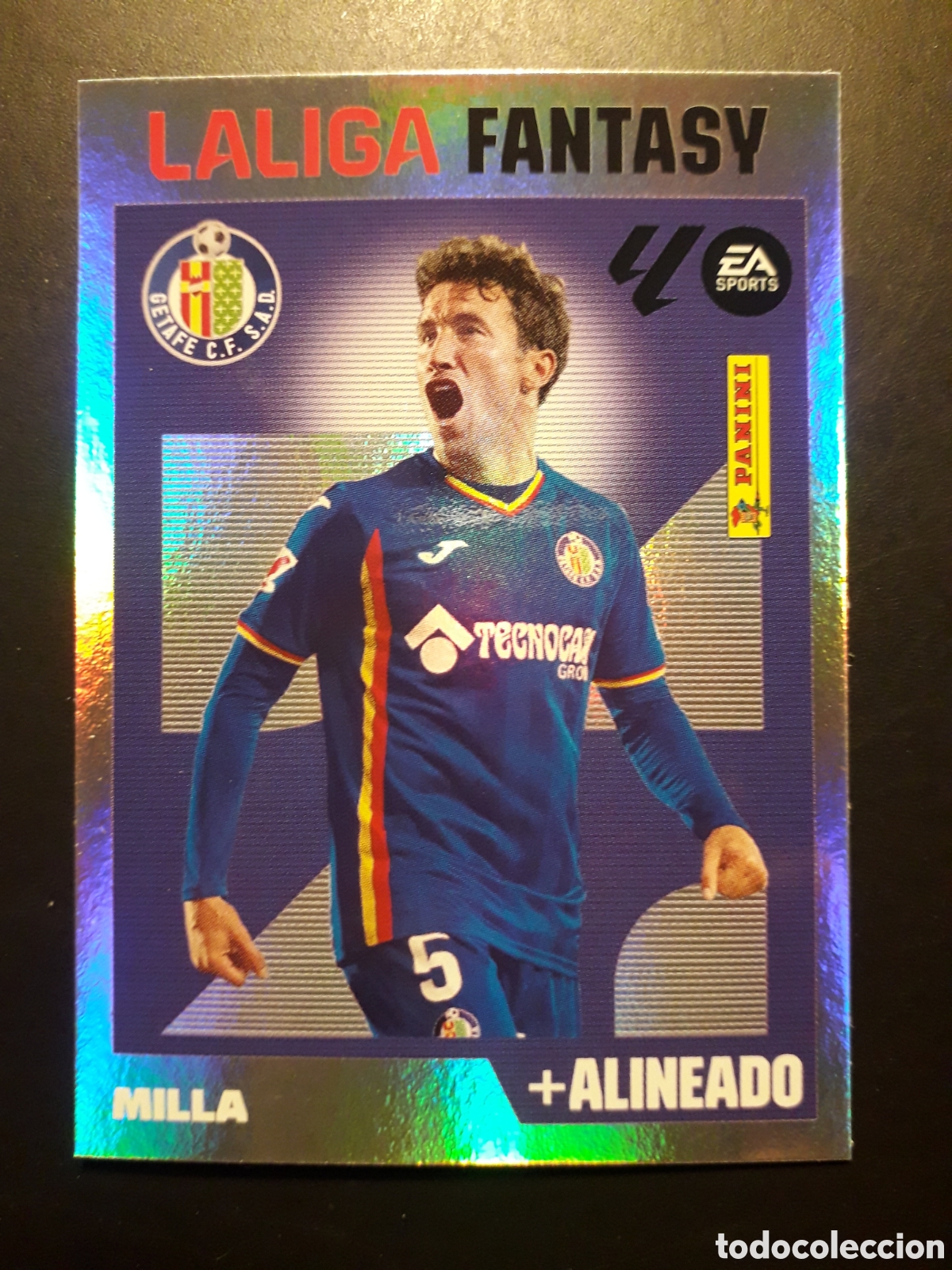 Cromos de f&uacute;tbol: MILLA, GETAFE LALIGA FANTASY N&deg; 8 ED ESTE 2026 2027 26 27 SIN PEGAR PEDIDO M&Iacute;NIMO 3&euro;