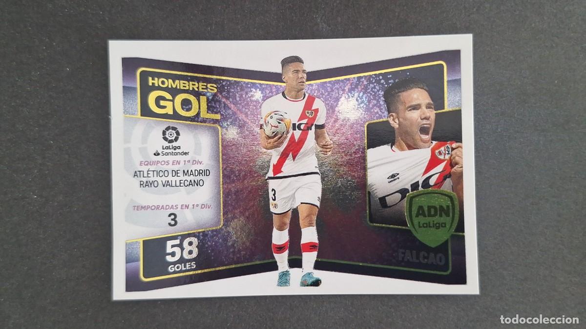 Cromos de f&uacute;tbol: L1 FALCAO RAYO VALLECANO ADN HOMBRES GOL LIGA ESTE 2022 2023 22 23 NUNCA PEGADO SIN PEGAR
