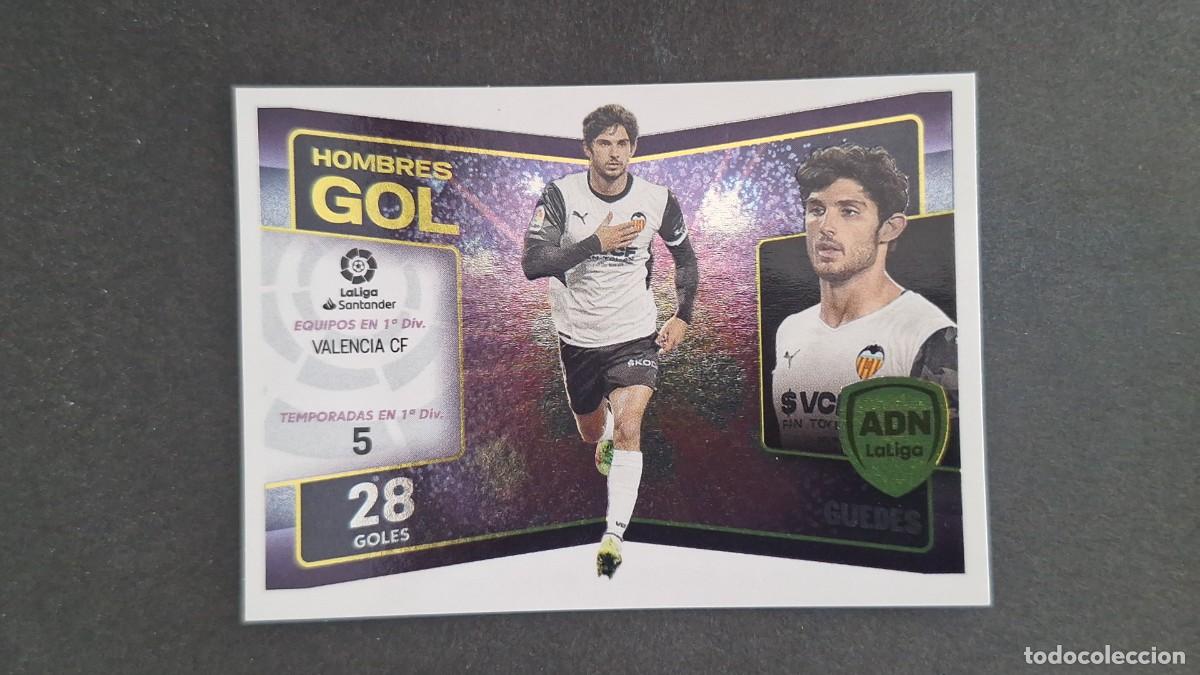 Cromos de f&uacute;tbol: L1 GUEDES VALENCIA C. F. ADN HOMBRES GOL LIGA ESTE 2022 2023 22 23 NUNCA PEGADO SIN PEGAR