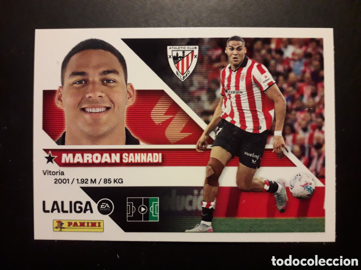 Cromos de f&uacute;tbol: MAROAN ATHLETIC DE BILBAO N&deg; 17B ED ESTE 2026 2027 26 27 SIN PEGAR PEDIDO M&Iacute;NIMO 3&euro;