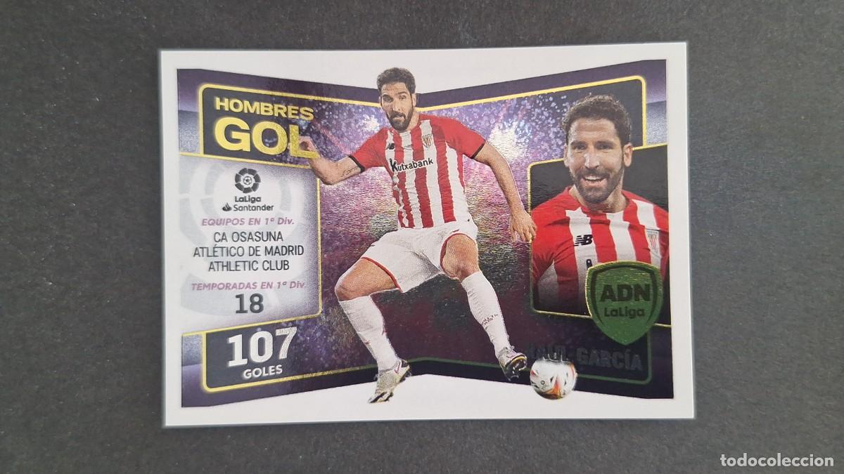Cromos de f&uacute;tbol: L1 RAUL GARCIA ATHLETIC DE BILBAO ADN HOMBRES GOL LIGA ESTE 2022 2023 22 23 NUNCA PEGADO SIN PEGAR