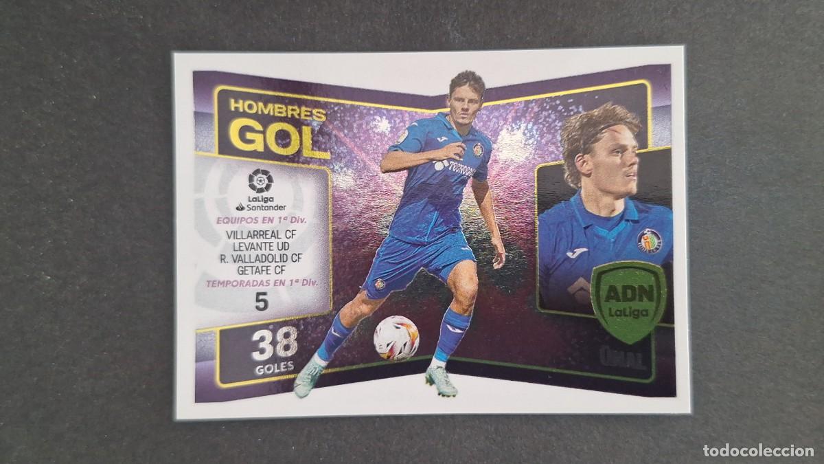 Cromos de f&uacute;tbol: L1 &Uuml;NAL GETAFE C. F. ADN HOMBRES GOL LIGA ESTE 2022 2023 22 23 NUNCA PEGADO SIN PEGAR