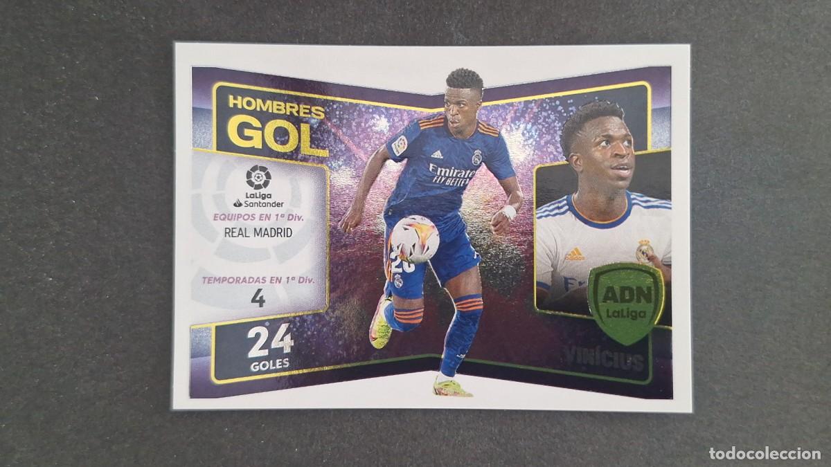 Cromos de f&uacute;tbol: L1 VINICIUS REAL MADRID ADN HOMBRES GOL LIGA ESTE 2022 2023 22 23 NUNCA PEGADO SIN PEGAR