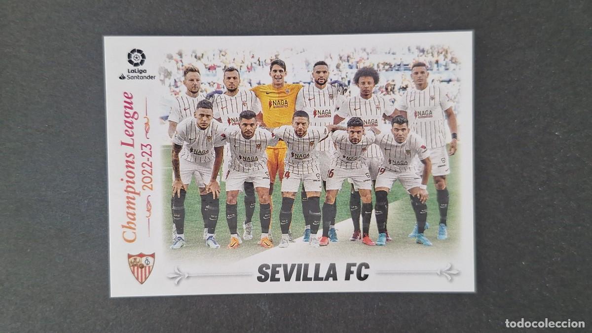Cromos de f&uacute;tbol: L1 EQUIPO SEVILLA F. C. CUADRO DE HONOR LIGA ESTE 2022 2023 22 23 NUNCA PEGADO SIN PEGAR