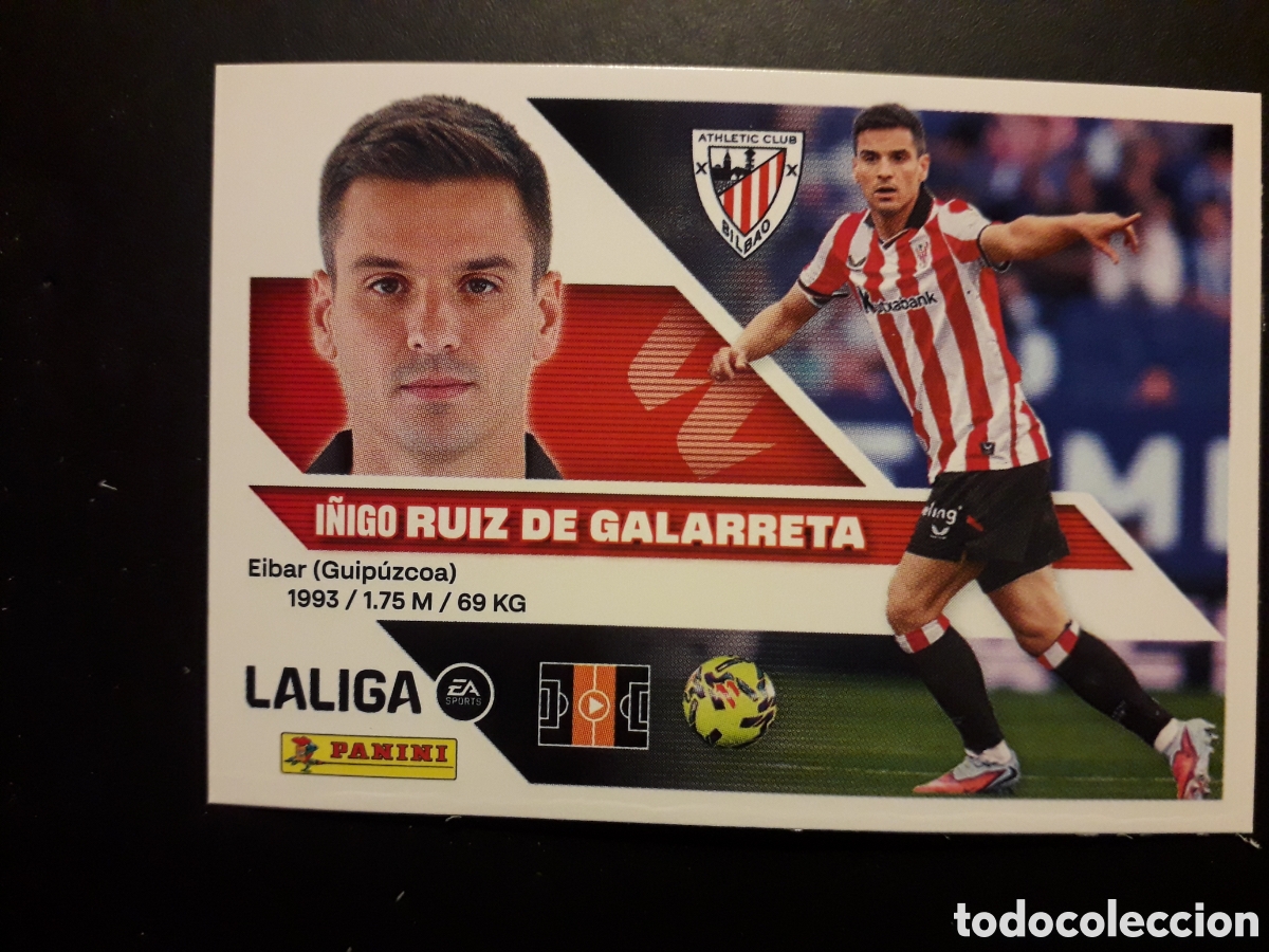 Figurine di Calcio: RUIZ DE GALARRETA ATHLETIC DE BILBAO N&deg; 11 ED ESTE 2026 2027 26 27 SIN PEGAR PEDIDO M&Iacute;NIMO 3&euro;