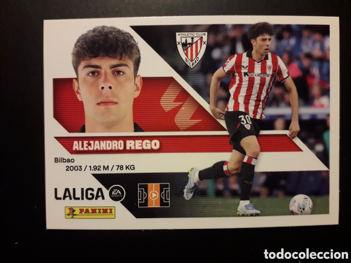 Cartes &agrave; collectionner de Football: REGO ATHLETIC DE BILBAO N&deg; 12 ED ESTE 2026 2027 26 27 SIN PEGAR PEDIDO M&Iacute;NIMO 3&euro;