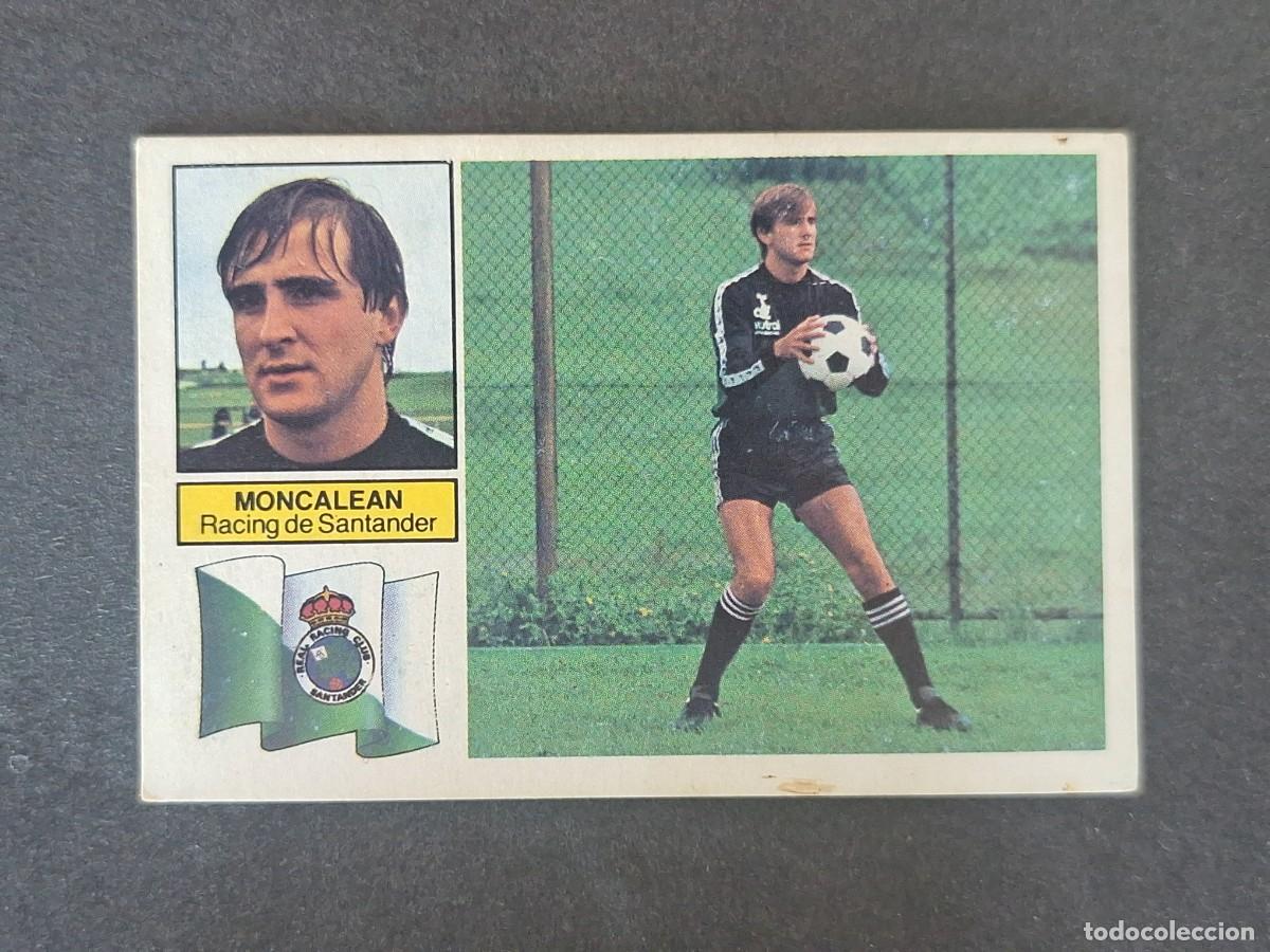 Cromos de f&uacute;tbol: L6 MONCALEAN RACING DE SANTANDER LIGA ESTE 1982 1983 82 83 DESPEGADO RECUPERADO DEL ALBUM