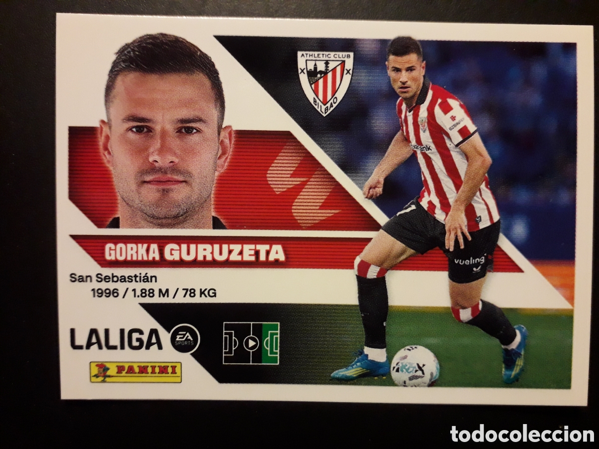 Cromos de f&uacute;tbol: GURUZETA ATHLETIC DE BILBAO N&deg; 20 ED ESTE 2026 2027 26 27 SIN PEGAR PEDIDO M&Iacute;NIMO 3&euro;