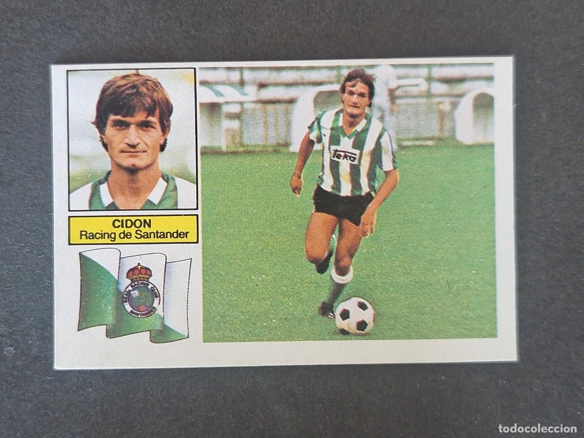 Cromos de f&uacute;tbol: L6 CIDON RACING DE SANTANDER LIGA ESTE 1982 1983 82 83 DESPEGADO RECUPERADO DEL ALBUM