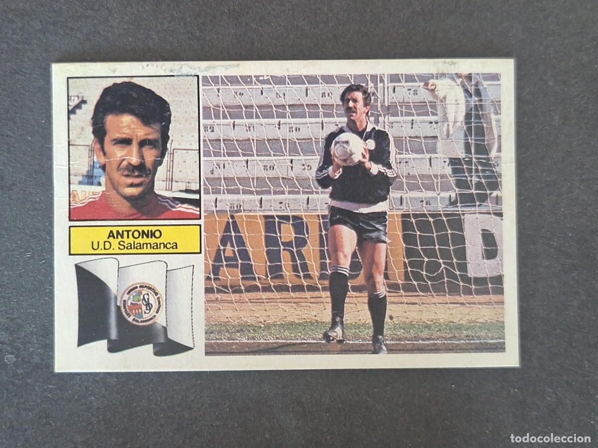 Cromos de f&uacute;tbol: L6 ANTONIO U. D. SALAMANCA LIGA ESTE 1982 1983 82 83 DESPEGADO RECUPERADO DEL ALBUM