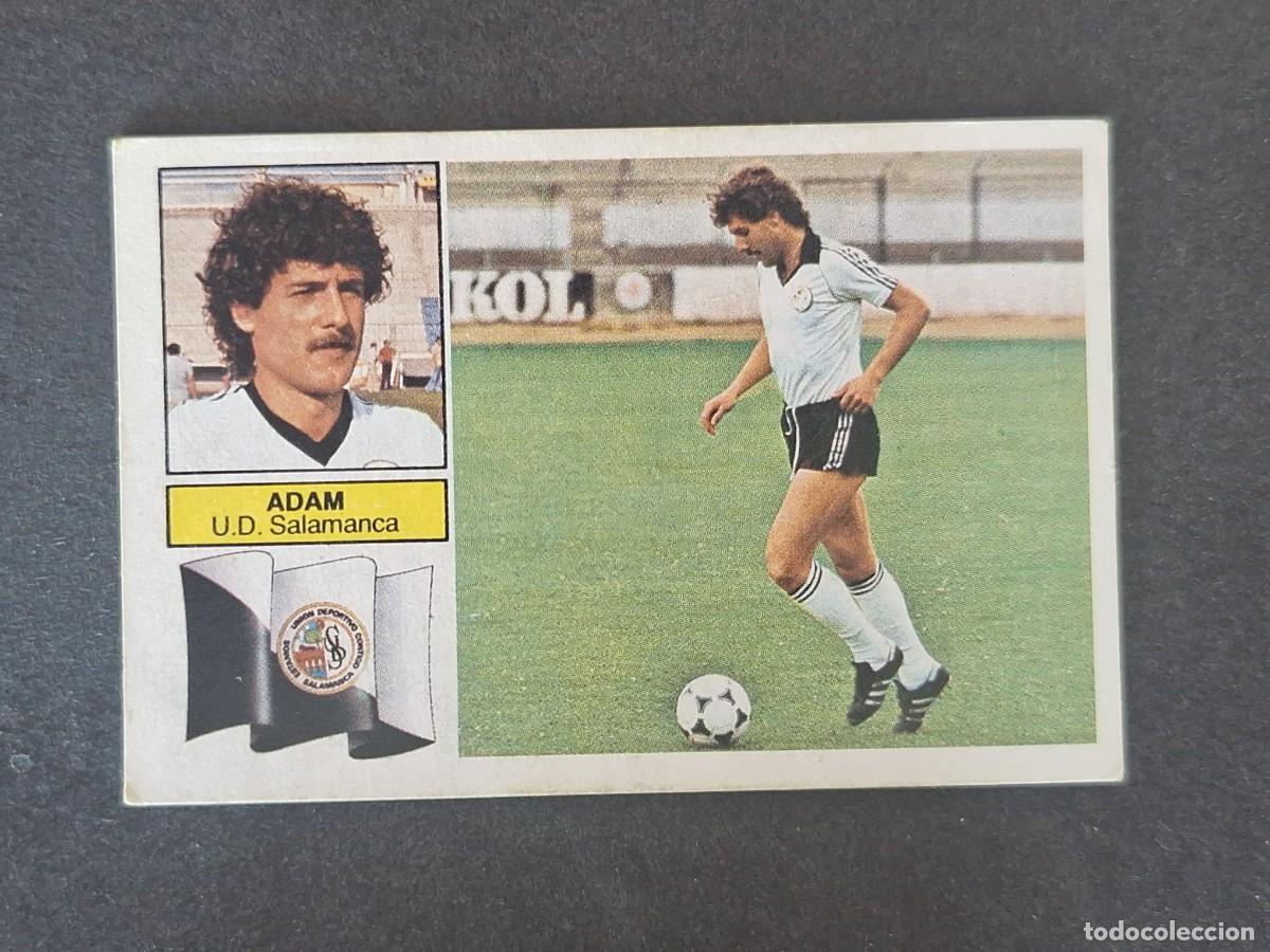 Cromos de f&uacute;tbol: L6 ADAM U. D. SALAMANCA LIGA ESTE 1982 1983 82 83 DESPEGADO RECUPERADO DEL ALBUM